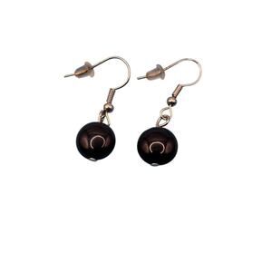 Elegant Black Drop Earrings